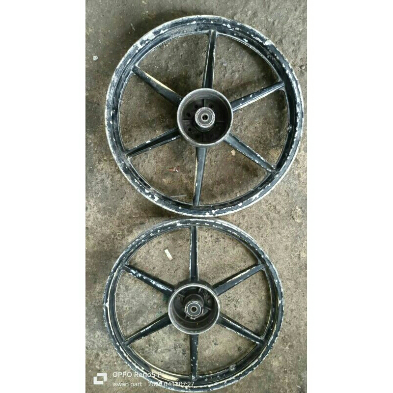 velg peleg racing  palang 6 pnp honda grand,legenda,suprafit to