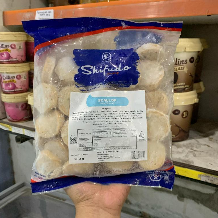 

SHIFUDO Scallop Ikan 500gr