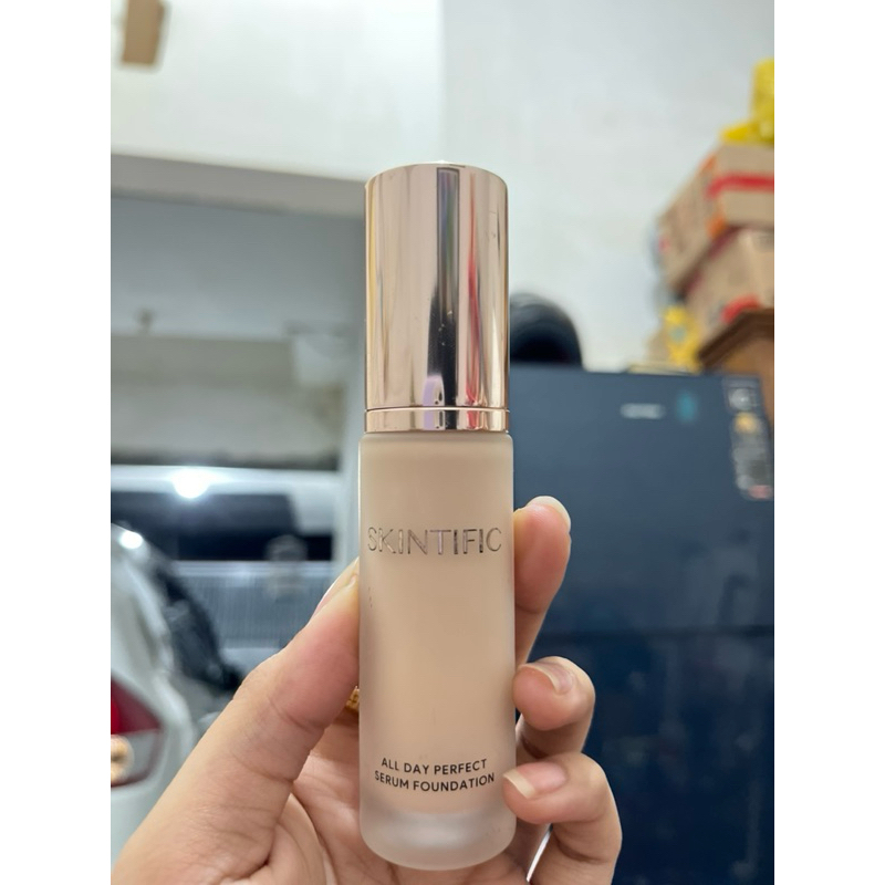 Preloved Skintific Foundation shade creme