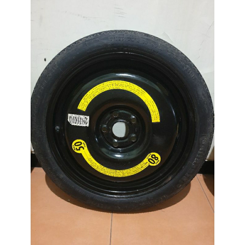 Velg Ban Serep Cadangan Temporary r18 VW