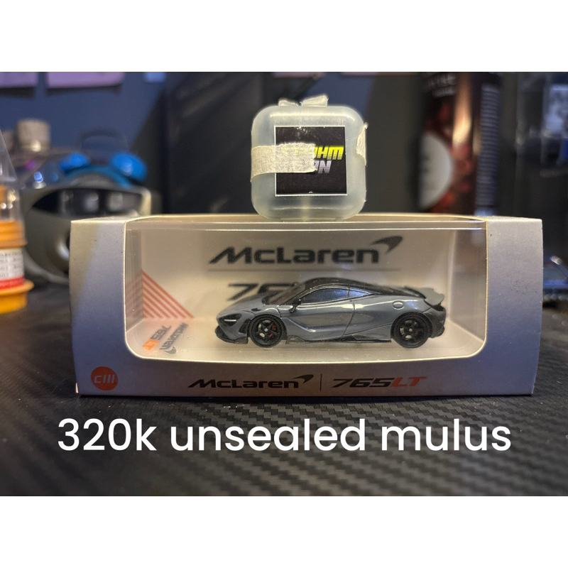 cm model mclaren senna abu(grey) unsealed