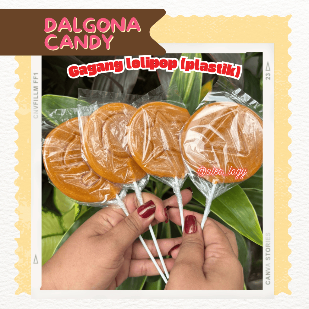 

Dalgona Candy dengan Gagang - Permen Viral Korea (Squid Game)