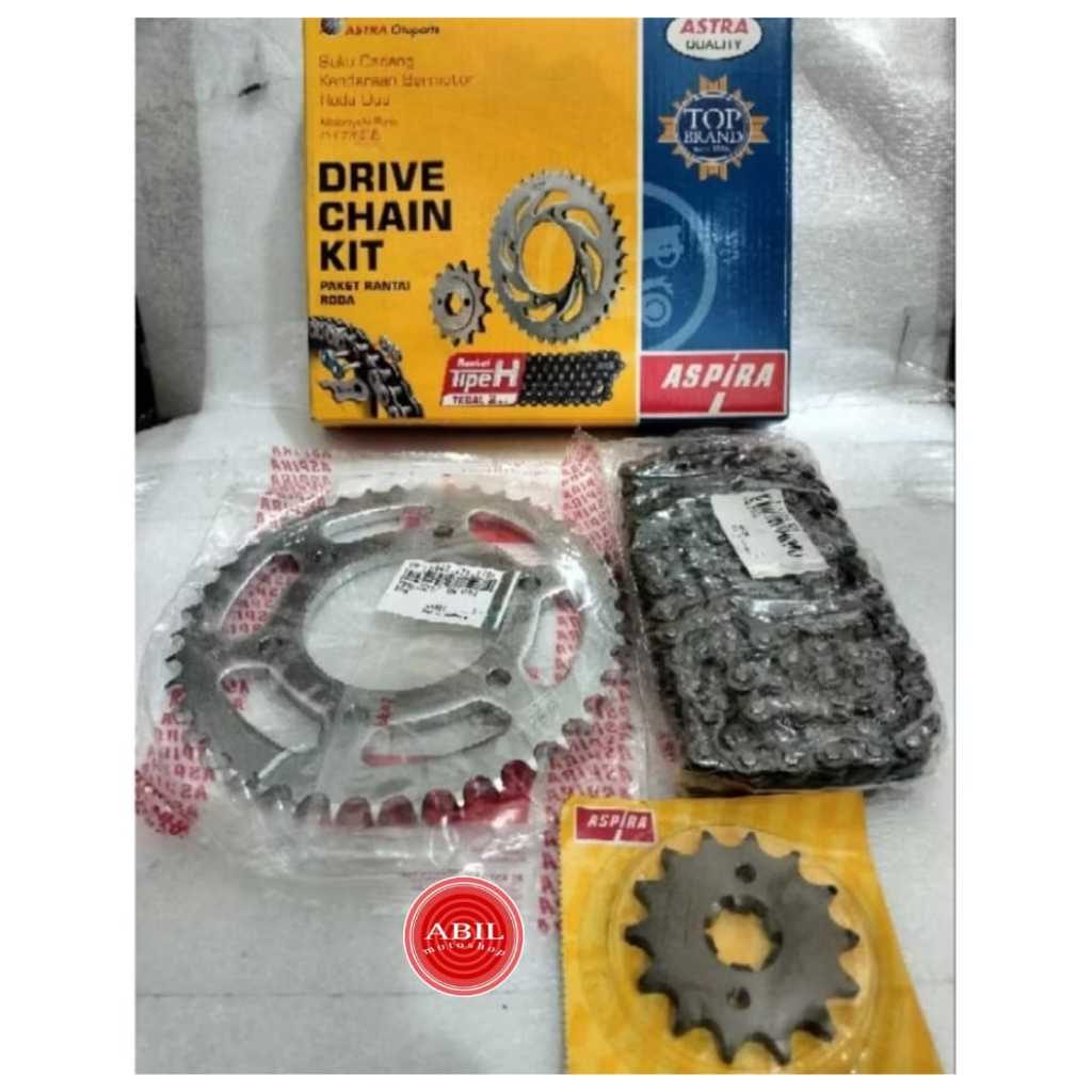 Gir set lengkap satu set buat vixion old/gear set vixion lama ASPIRA