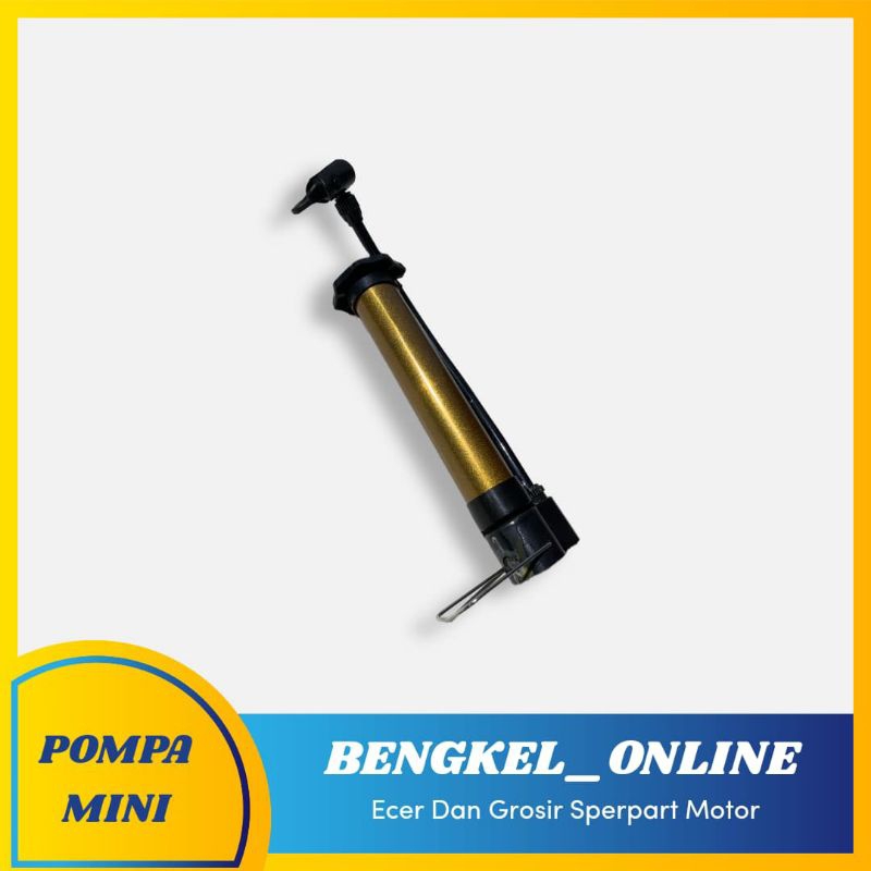Pompa Angin Mini Portable Pompa Ban Motor