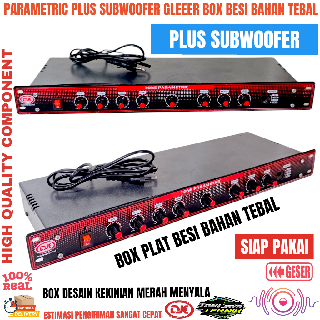 Parametrik Subwoofer Tone Control Parametric