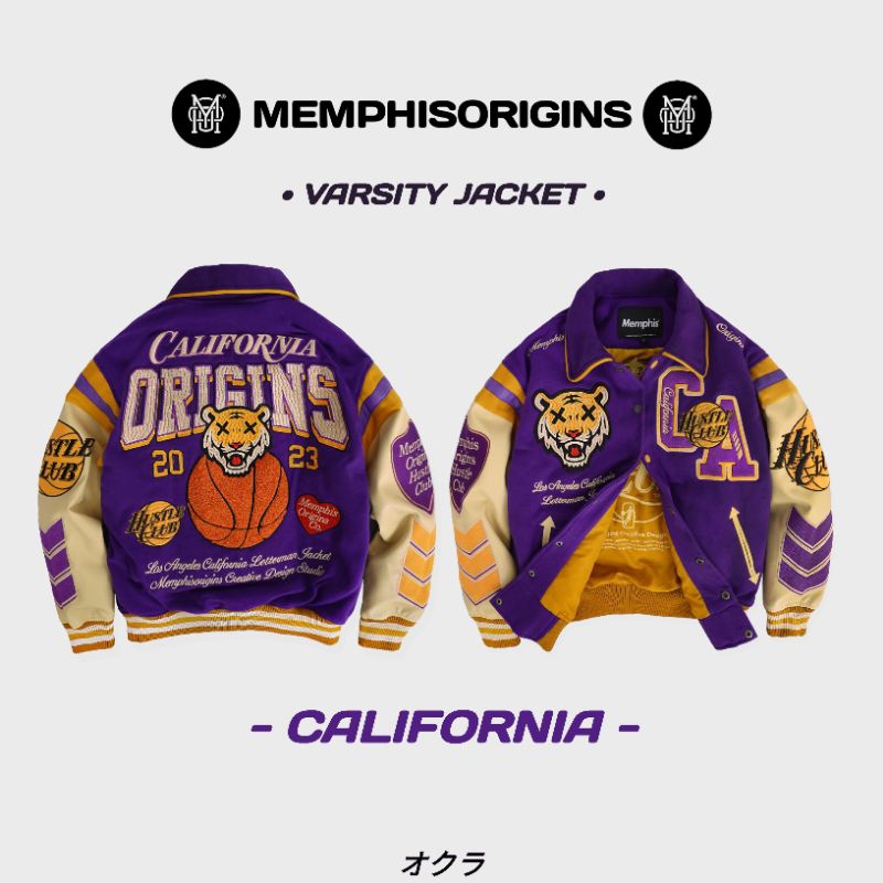 exclusive varsity jacket memphis - eastern charles north club regatta space bear bear britain