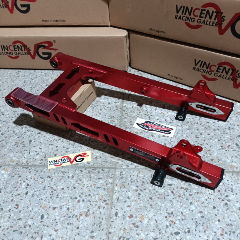 SWING ARM SLEEP ENGINE VRG JUPITER Z FIZ R ORIGINAL VINCENT'S RACING GALLERY (RED)
