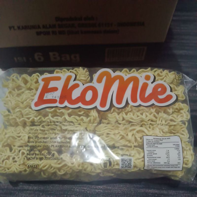 

Eko mie besar 500 gram