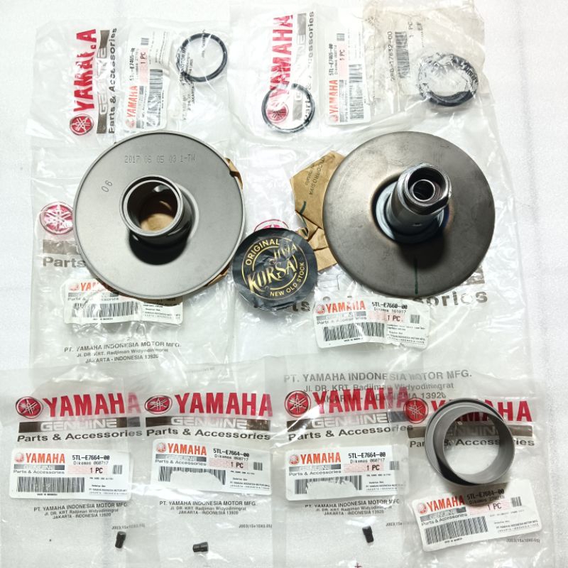 pulley Puli Sleding Belakang Yamaha Mio Sporty Mio Smile Fino Mio Soul Nouvo Asli Original Ygp