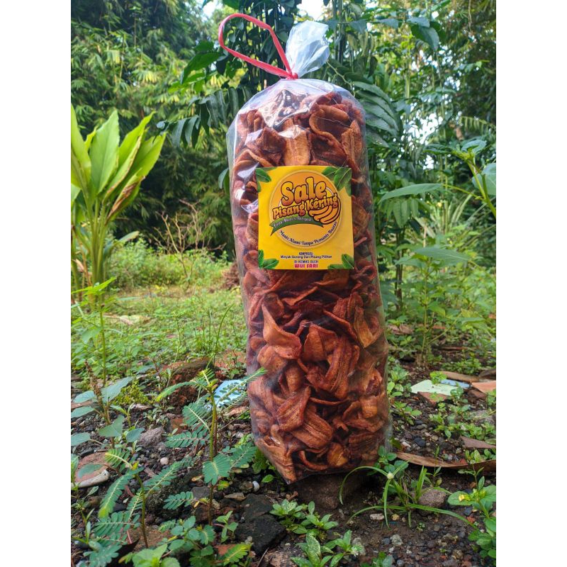 

kripik pisang manis berat 1kg