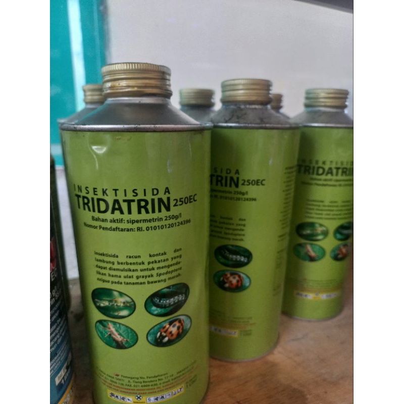 INSEKTISIDA TRIDATRIN 250 EC 1L PEMBASMI ULAT, KAPER, HEWAN KECIL, ORONG-ORONG, WALANG DLL
