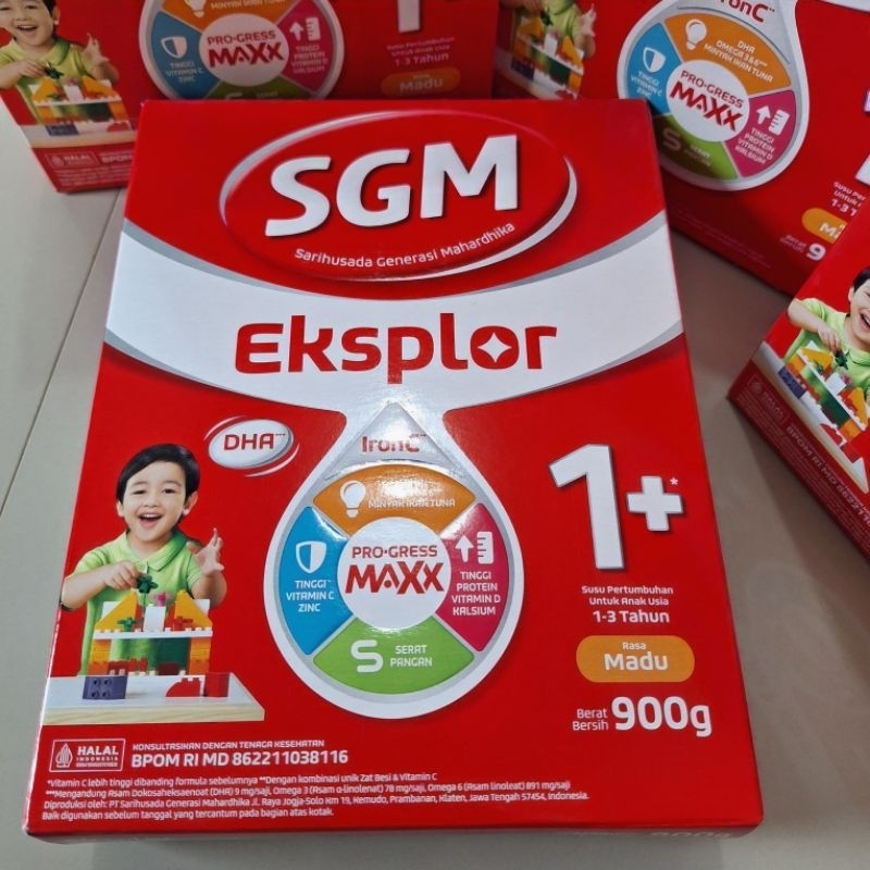 

Susu SGM 1+ Kemasan 900 gram