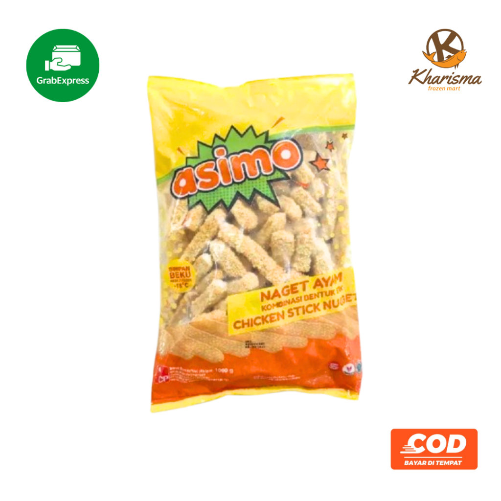 

Asimo Nugget Ayam Stick Frozen Food 1kg