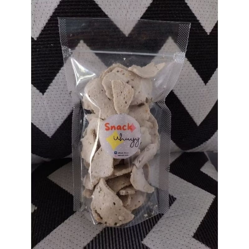 

Keripik Basreng koin daun jeruk