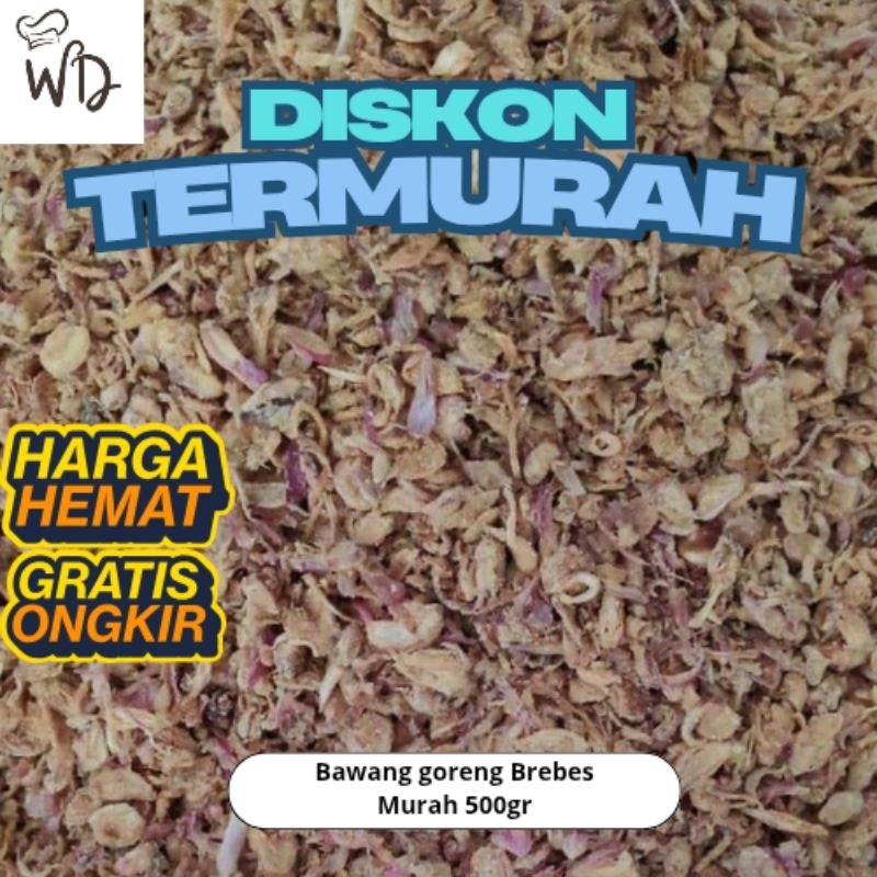 

Bawang Goreng Asli Brebes 500gr