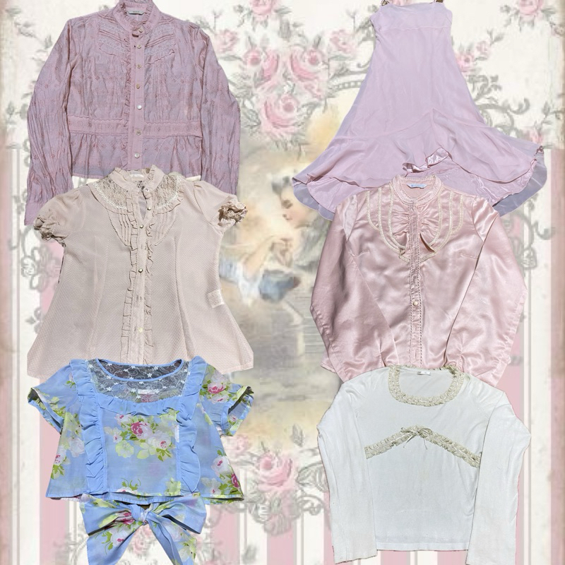Kaos coquette y2k fairycore vintage grunge dollette old money axes femme liz lisa cottagecore alt go
