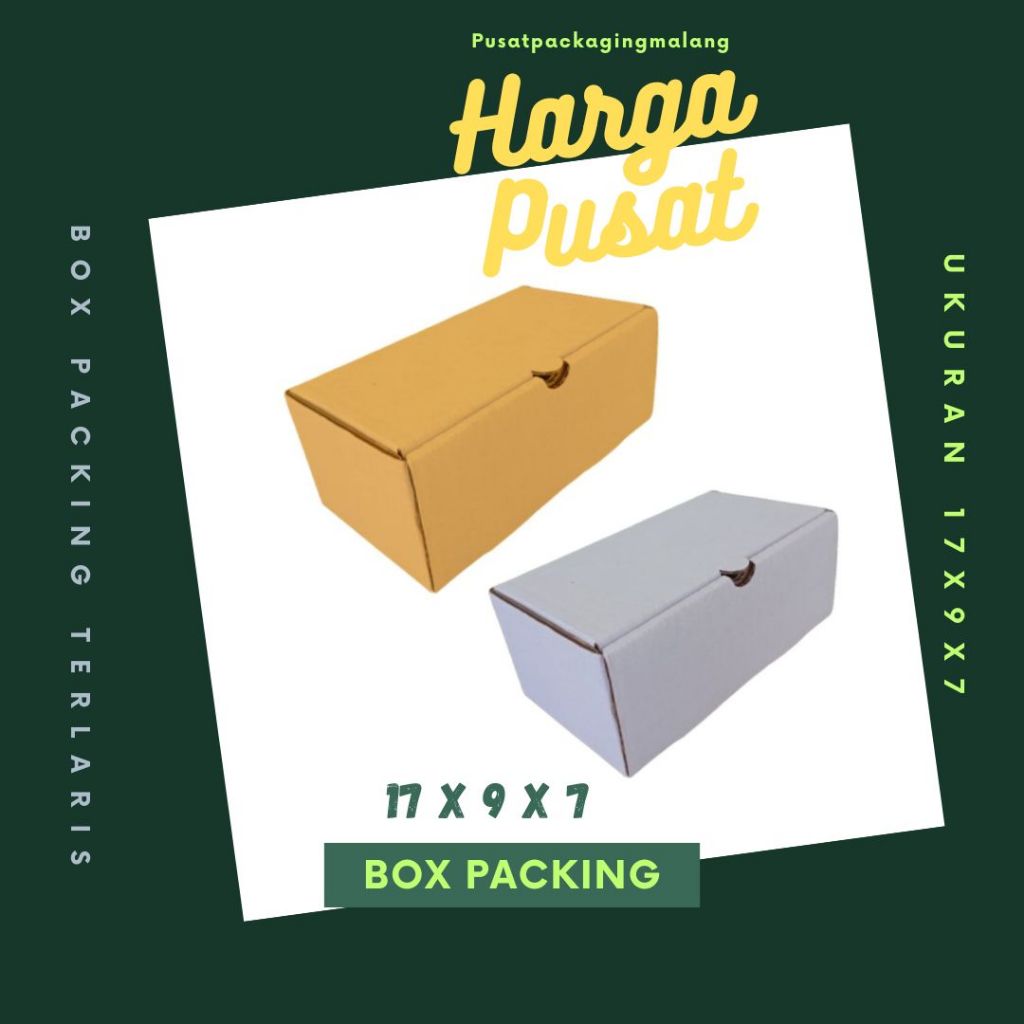 

Kardus 17x9x7 LD Box Dus Packing Kotak Kemasan Karton Souvenir Hampers Sparepart Minyak Wangi Kosmetik