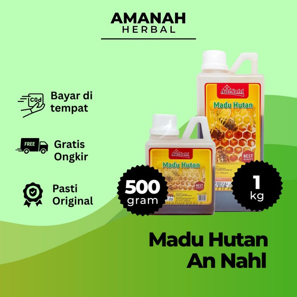 

An Nahl - Madu Hutan 500gram 1kg