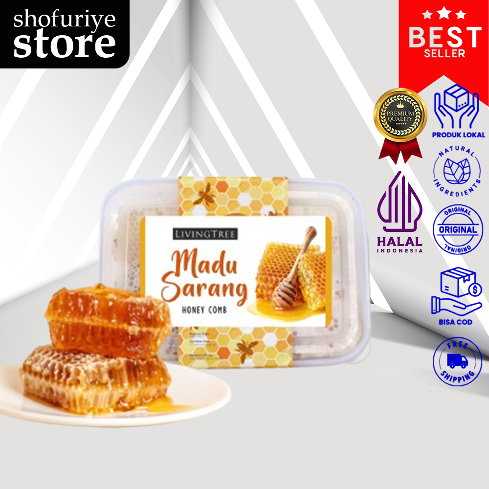 

Madu Sarang Murni 250gr Sarang Madu Asli Original
