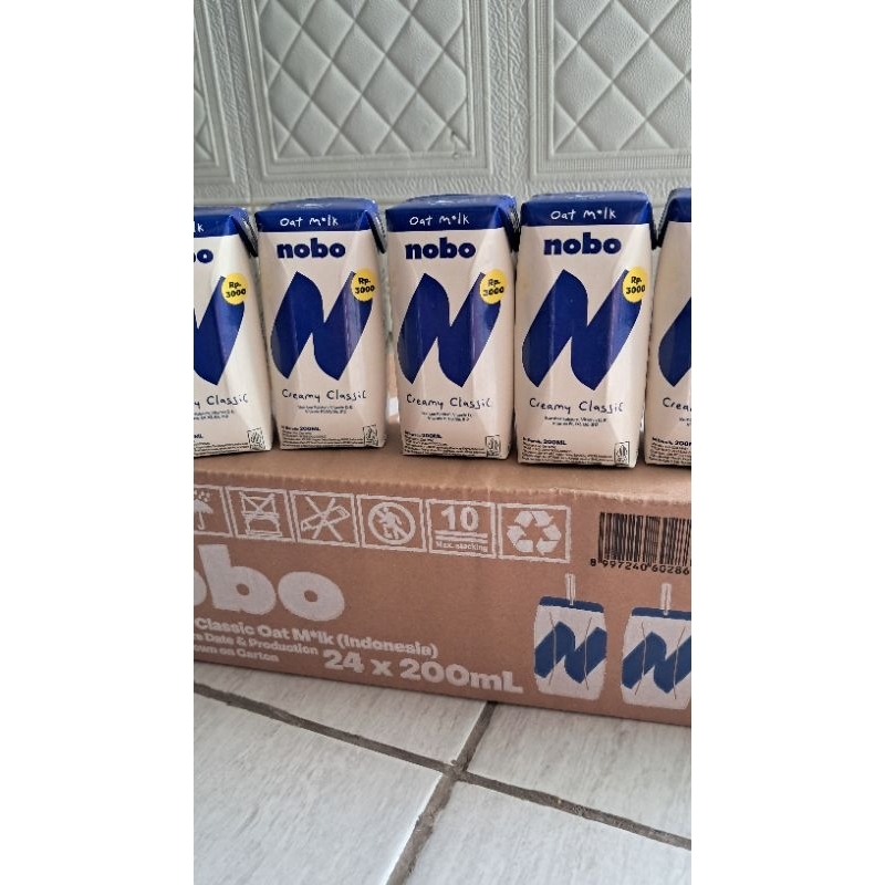 

Susu Oat Milk NOBO 1karton