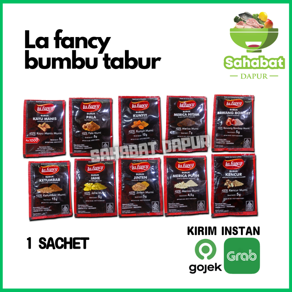 

Bumbu Bubuk / Bumbu dapur la fancy - Sahabat dapur