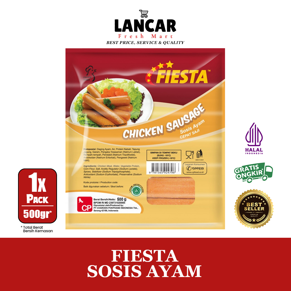 

FIESTA SOSIS AYAM / FIESTA SOSIS AYAM 500GR