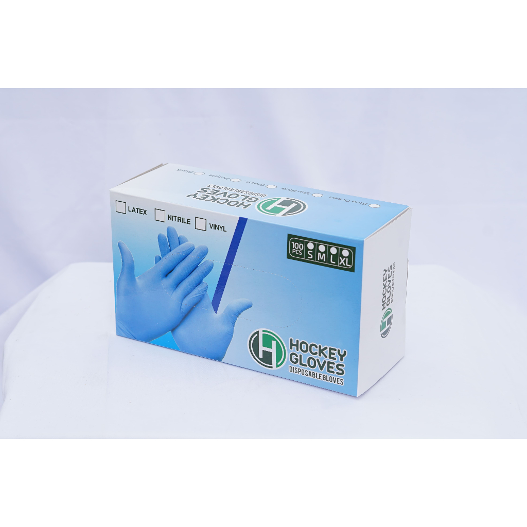 Medis Store | Sarung Tangan Hockey 30 Pcs  (TANPA BOX) / Nitrile Gloves Food Grade / Non Powder
