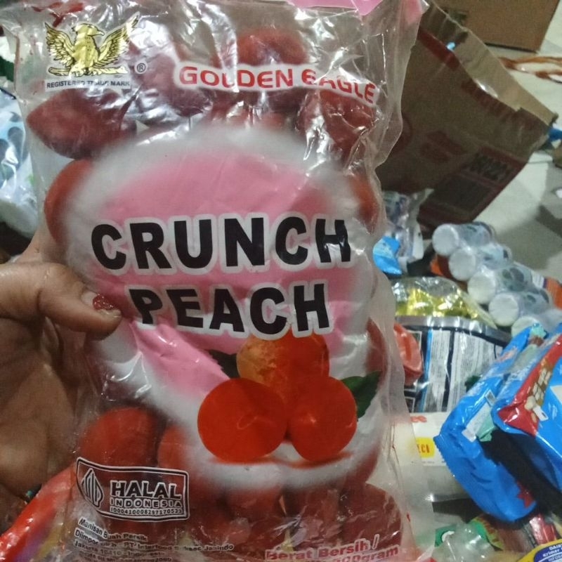 

golden eagle crunch peach 500g
