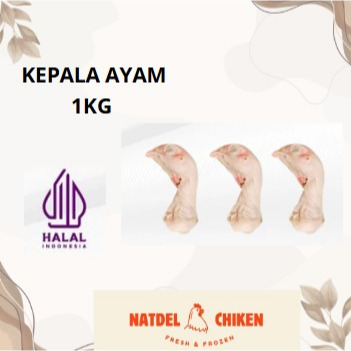 

Kepala Ayam (Sudah Potong Paruh) (FRESH & FROZEN) NATDELLCHIKEN