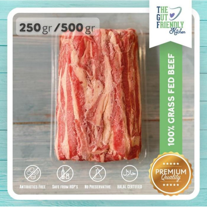 

100% GRASSFED PREMIUM SLICE SHORTPLATE 500Gr - THE GUT FRIENDLY KITCHEN