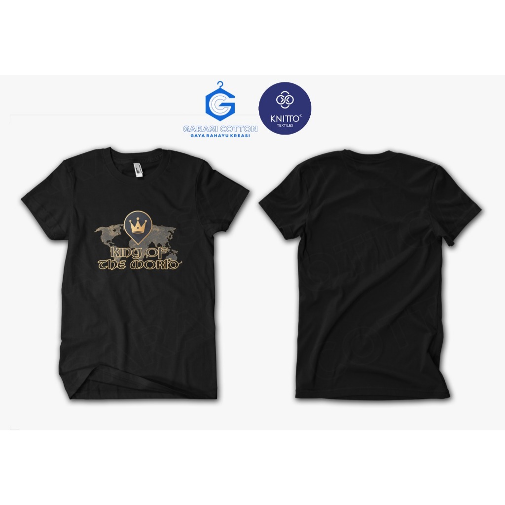 BAJU PREMIUM RAJA TERAKHIR GEOGUESSR  COTTON COMBED KNITTO 24S