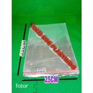 Plastik Opp Lem Polos Plastik Baju UKURAN 25x35 19x25 19x27 20x27 21x27 22x27 23x35 25x32 28x32 18x2