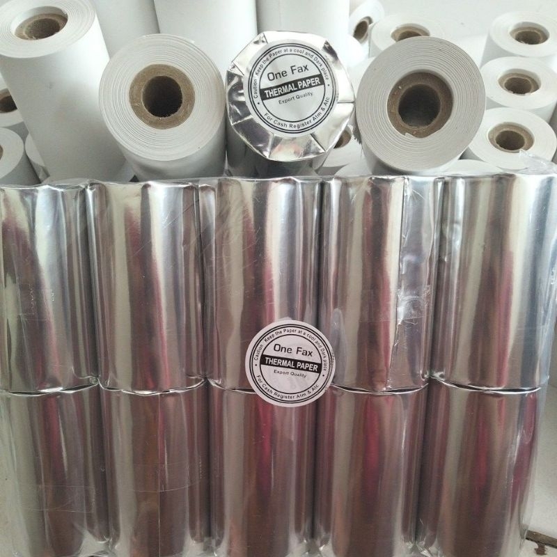 

kertas print thermal paper roll 80 x 48 One fax