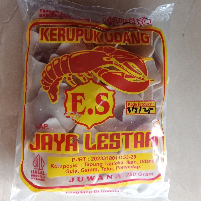 

KERUPUK UDANG MENTAH KHAS JUWANA PATI