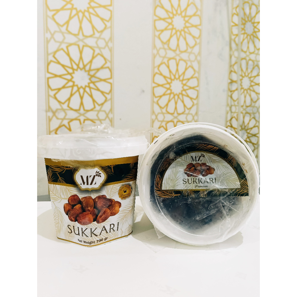 

Kurma Sukkari MZ 700 gr & 1kg - Sukkari MZ kemasan Eksklusif - Sukari MZ Premium - Sukkari MZ Ember