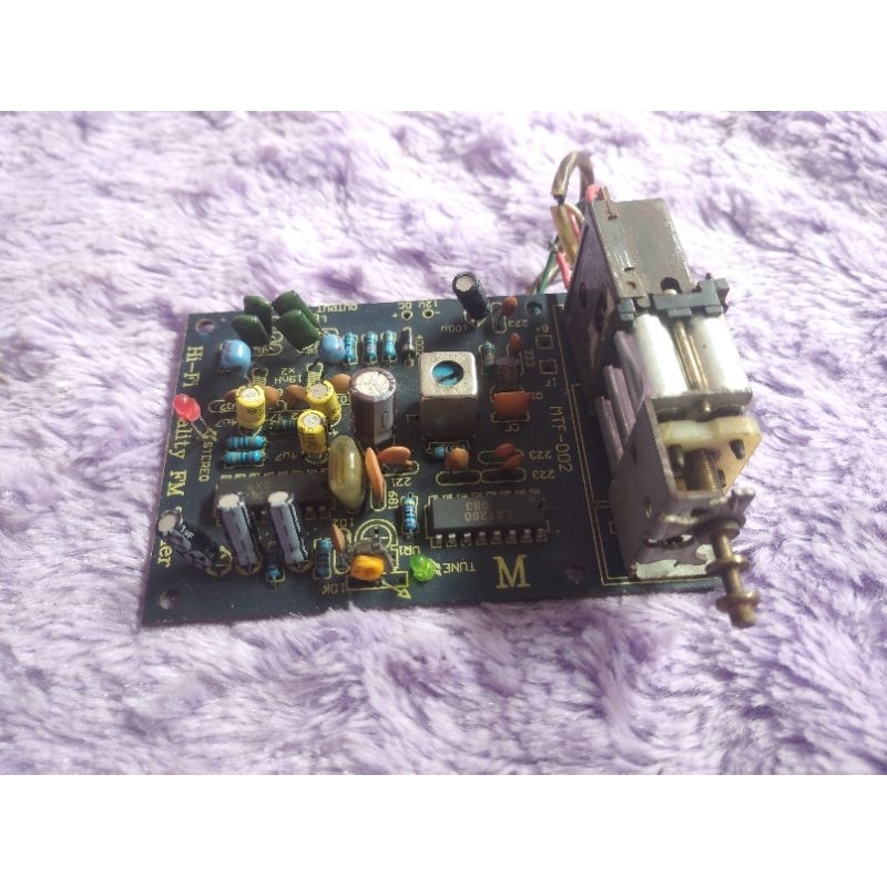 Kit Radio Tuner FM Anti Desis Frek 88Mhz - 108Mhz