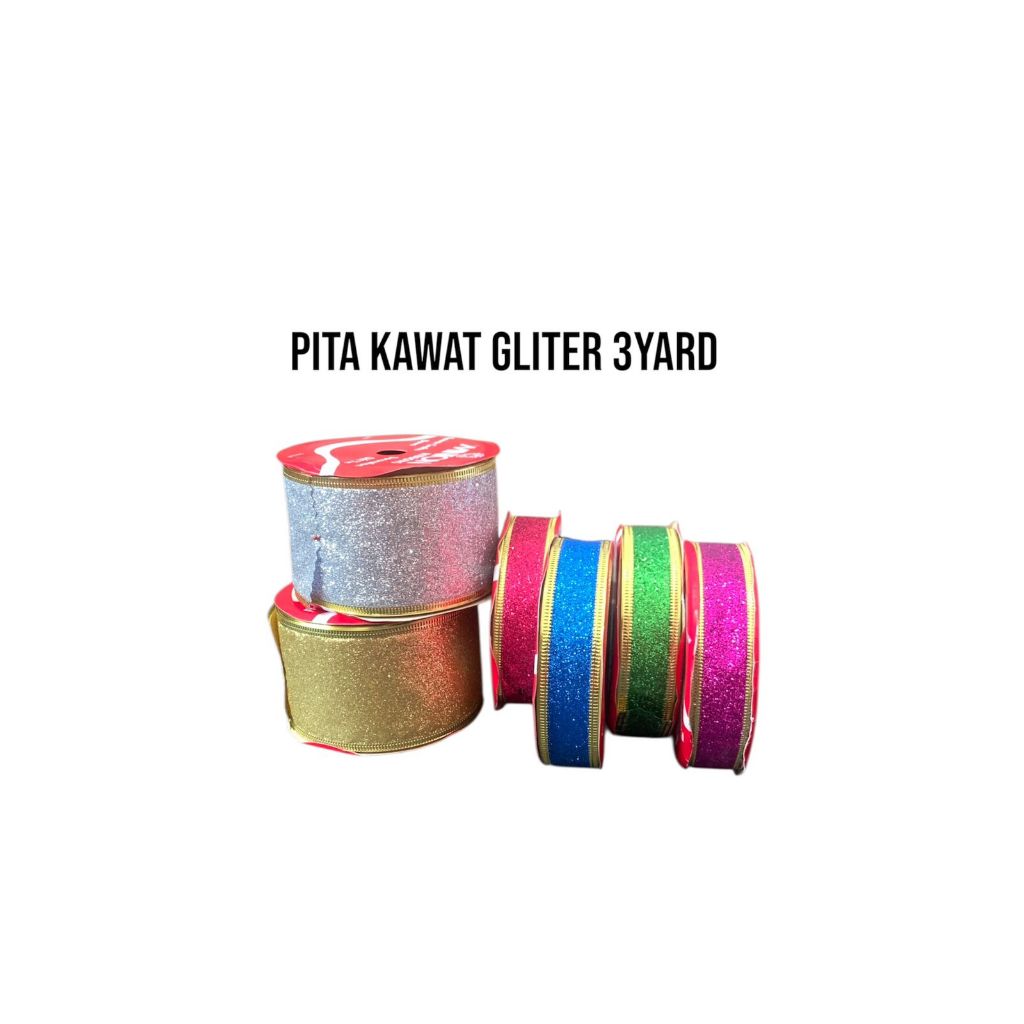 

PITA KAWAT GLITER 3 YARD | 2UKURAN