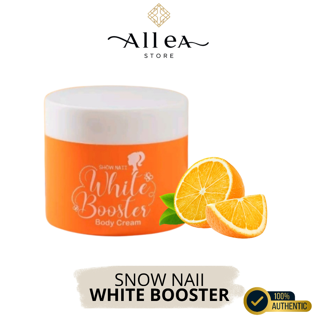 SNOW NAII WHITE BOOSTER BODY CREAM DARI THAILAND - WHITENING BODY CREAM THAILAND - KOSMETIK THAILAND