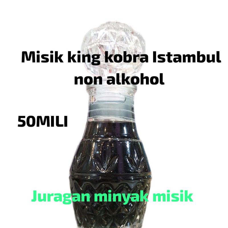 Minyak King Kobra Istambul 50 Mili Non Alkohol