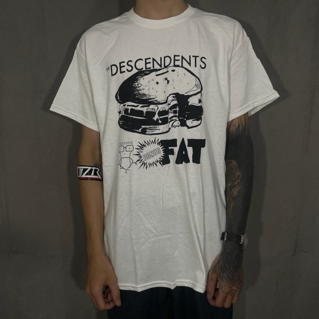 T Shirt Band Official DESCENDENTS - BONUS FAT Original