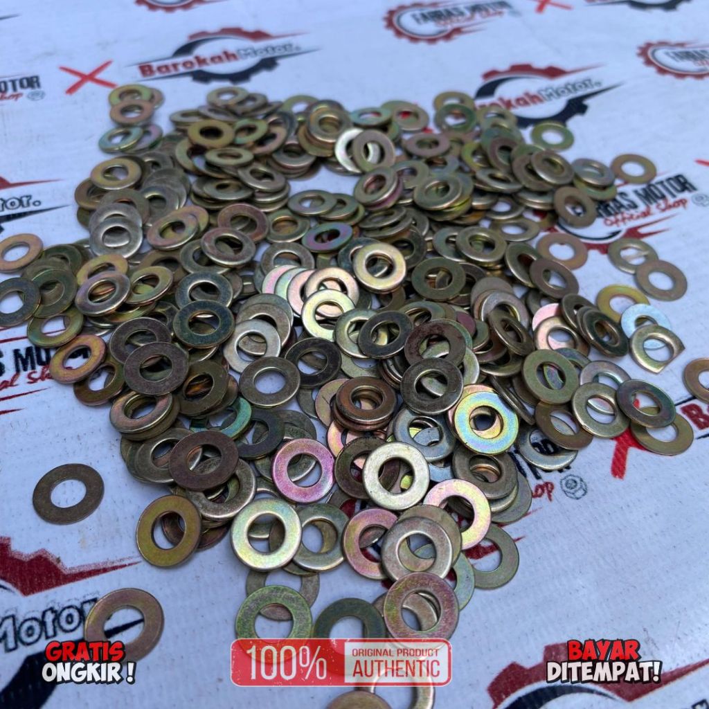 RING BAUT KUNINGAN KECIL UKURAN 10 MM