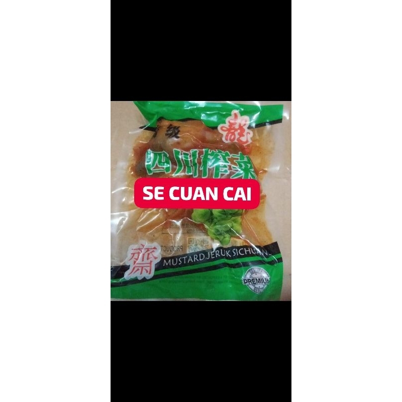 

sichuan chai kemasan