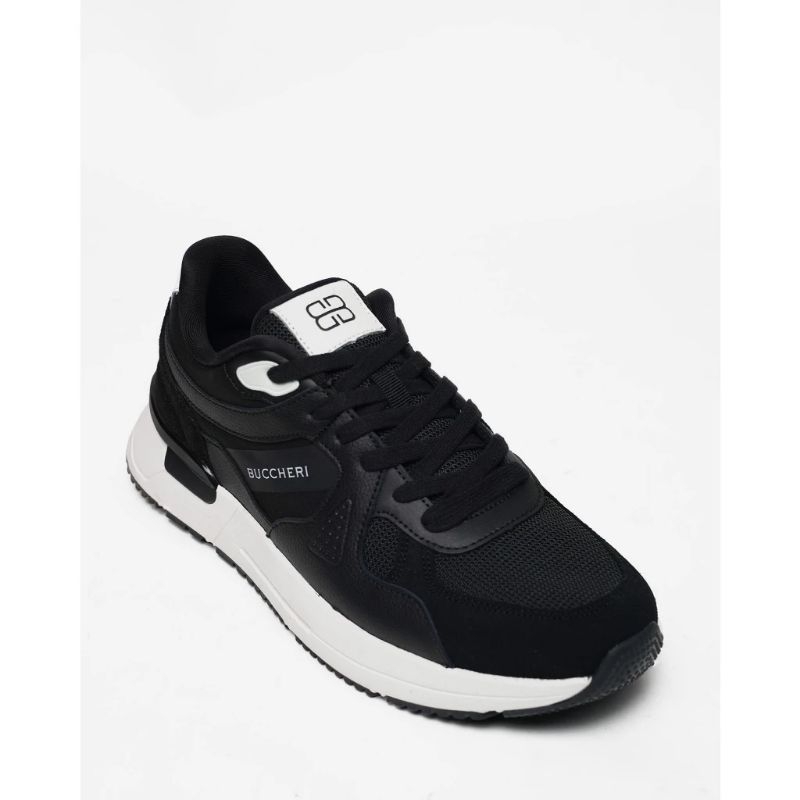 BUCCHERI SNEAKERS MAN HITAM BL4081