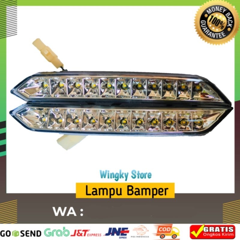 Lampu DRL Led  Bumper Depan JB 2 Jetbus/ Lampu Bemper Depan JB 2 Bus
