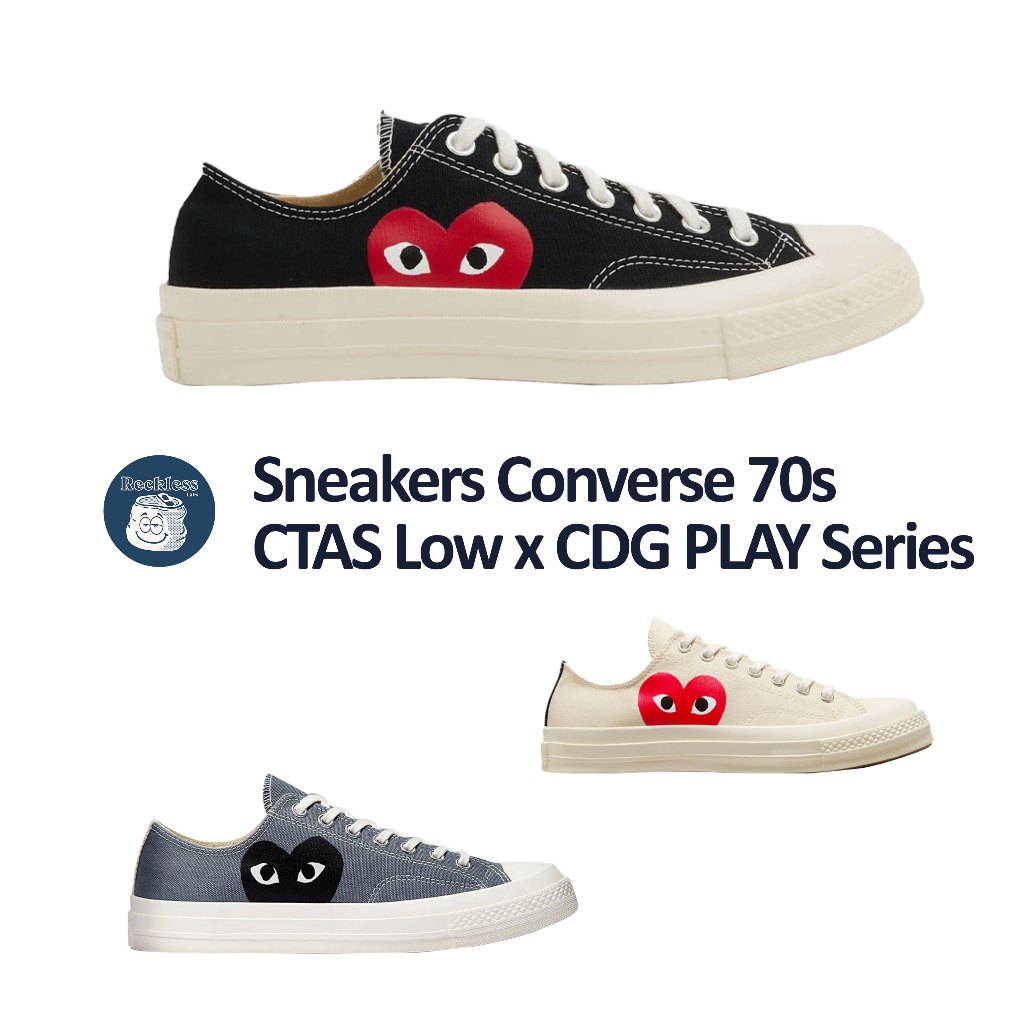 Sneakers Converse 70s CTAS Low x CDG PLAY Series Original