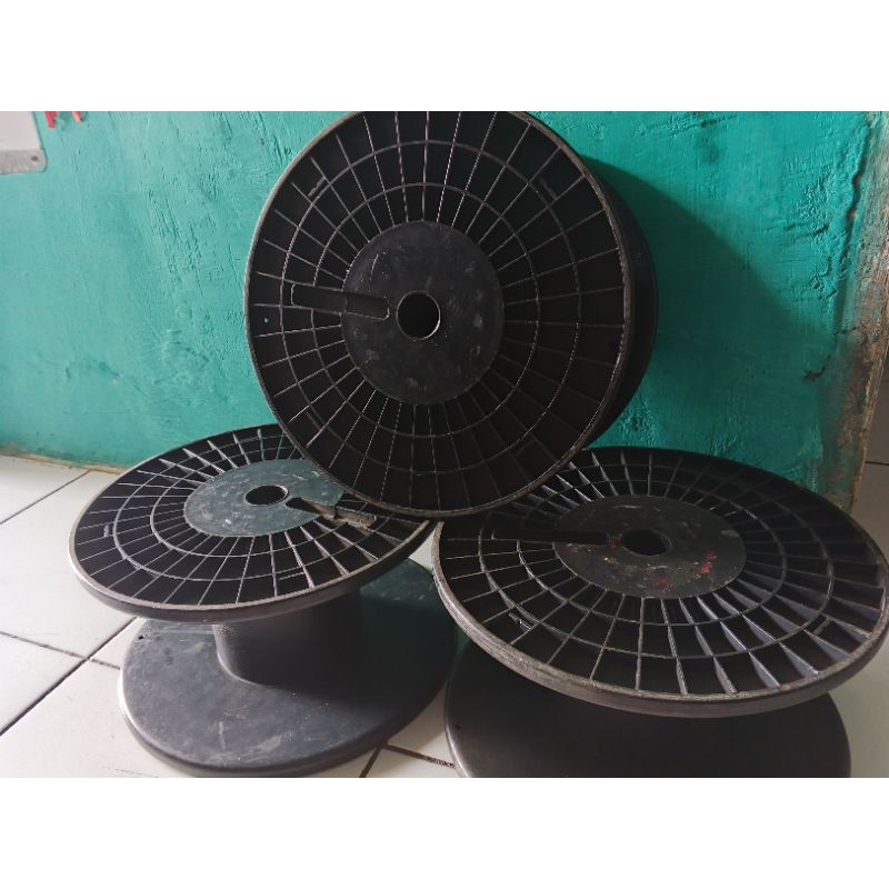 Klosan Bobin Besar Jumbo Plastik Rollan Gulungan Kabel Kawat