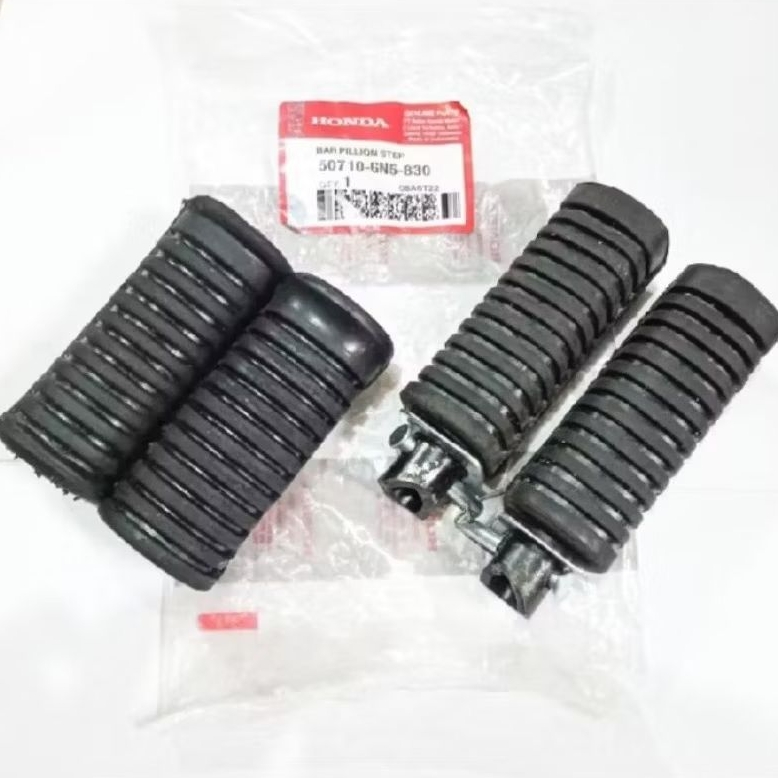 PAKET STEP BUSTEP DEPAN BELAKANG AHM (GN5) KHARISMA SUPRA X 125 D 2005-2013 OLD FIT NEW 2005-2010 GR