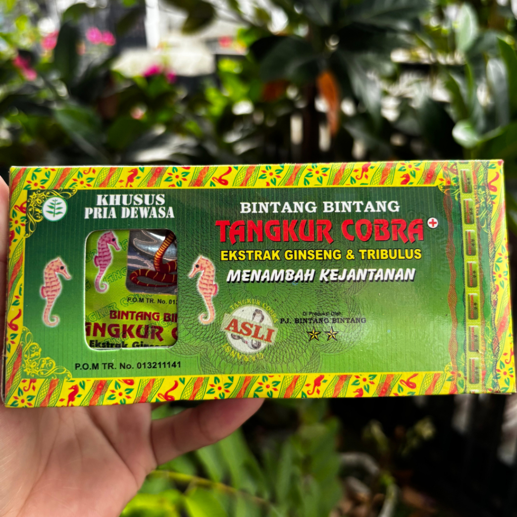 

Jamu Herbal TANGKUR COBRA Ekstrak Ginseng & Tribulus