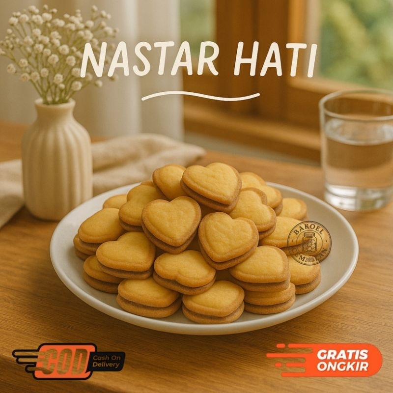

Nastar Hati Jadul Bandung 100gr 250gr 500gr