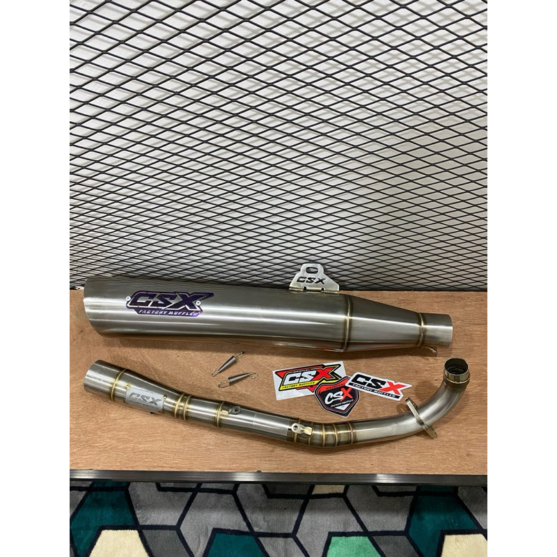 Knalpot Std Racing Tsukigi Wave Original CSX FACTORY MUFFLER Supra X 125 Wave Karisma C-seris Astrea